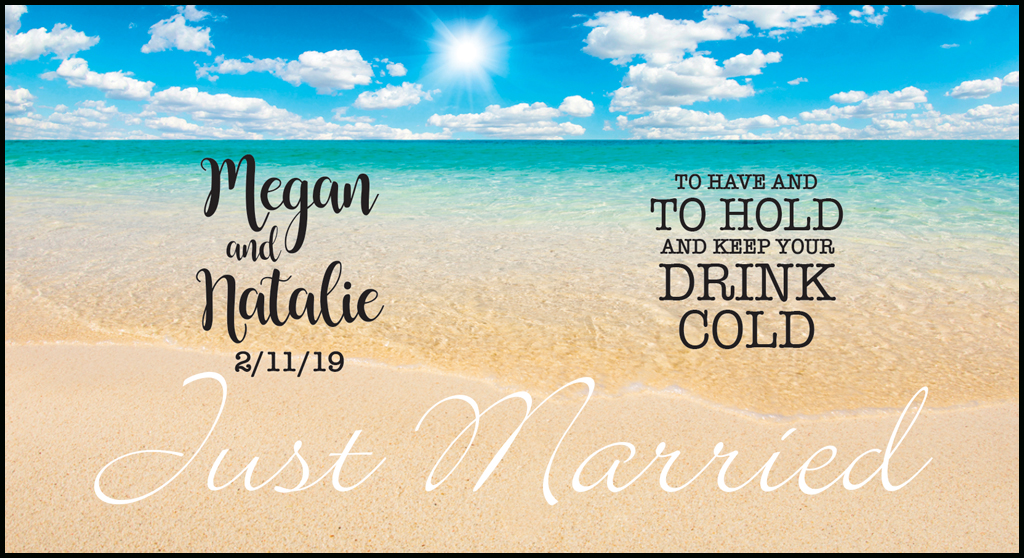 Beach Stubby Holder Designs