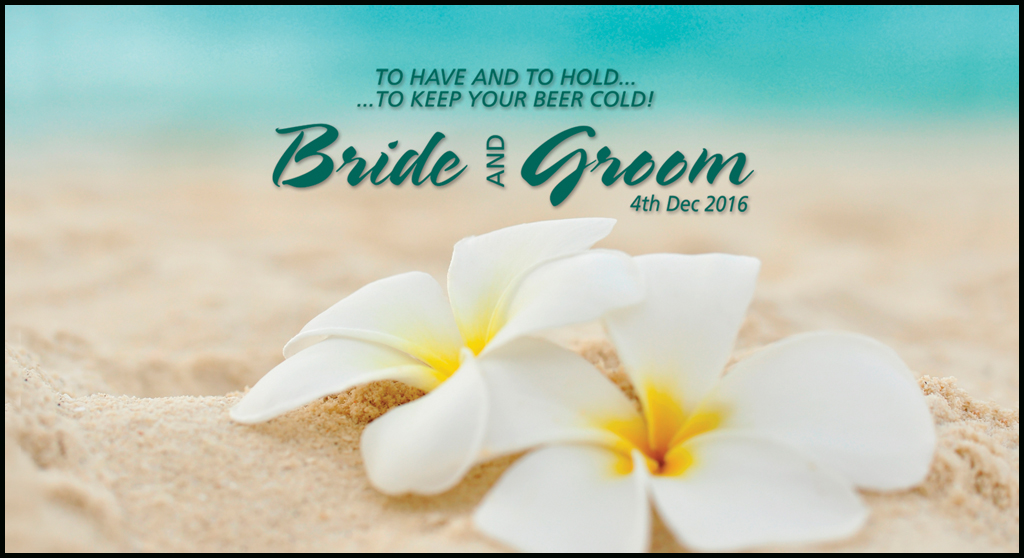 Beach Stubby Holder Designs