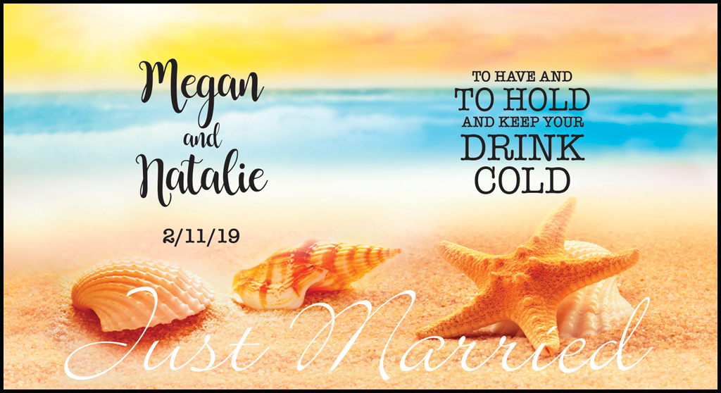 Beach Stubby Holder Designs