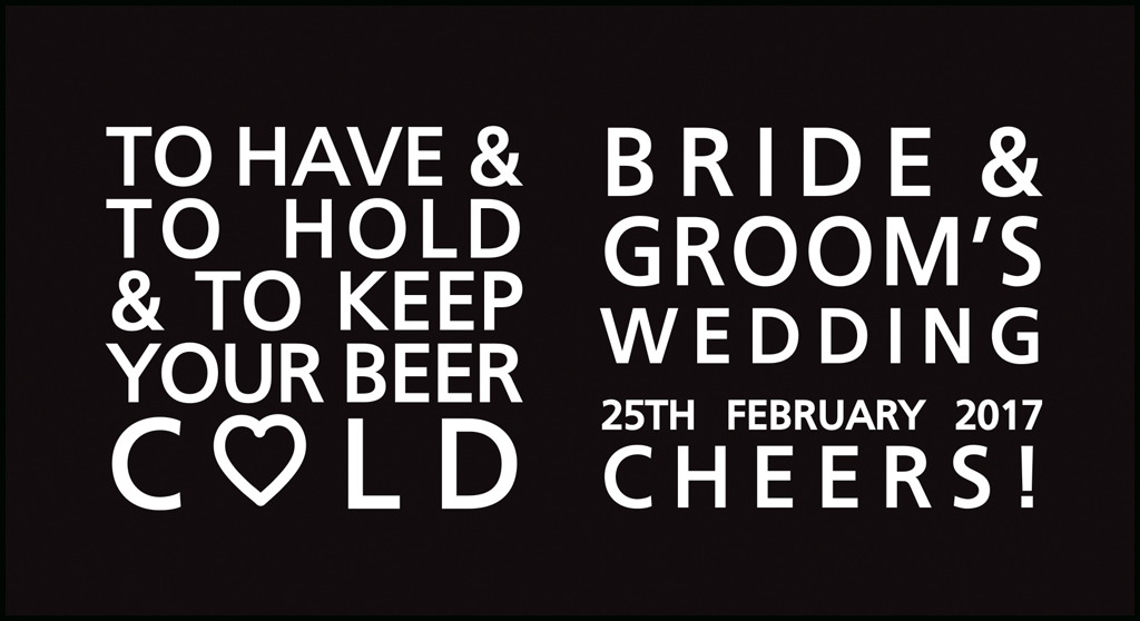 Formal Stubby Holder Designs
